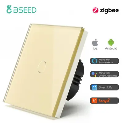 Image de Interrupteur Intelligent Zigbee Tactile - Contrôle Votre Maison avec Alexa & Google