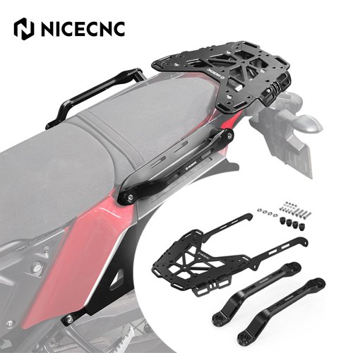 Imagen de NICECNC para Yamaha Tenere 700 2019-2024, portaequipajes con asa para pasajero de motocicleta, accesorios para Yamaha Tenere 700 T700