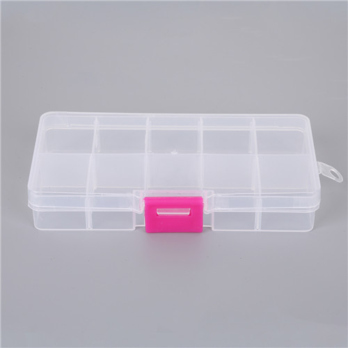 Imagen de Organizador de Joyas Transparente Portátil con 10 Ranuras