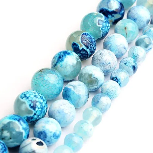 Blauw vuur agaat