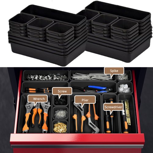 Afbeelding van Gereedschapskist Organisator met Ladeverdelers – Perfect voor Werkbank & Garage