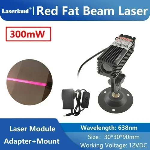 Red 300mW 12V AM