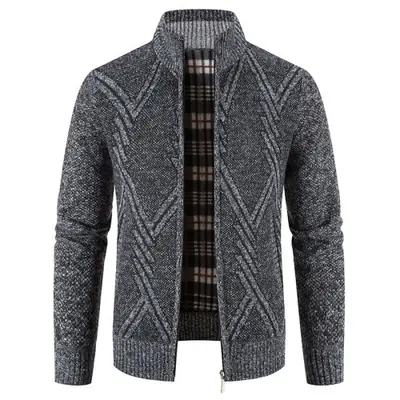 Image de Cardigan Hiver Homme - Élégant & Chaud