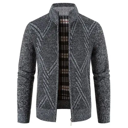 Image de Cardigan Hiver Homme - Élégant & Chaud