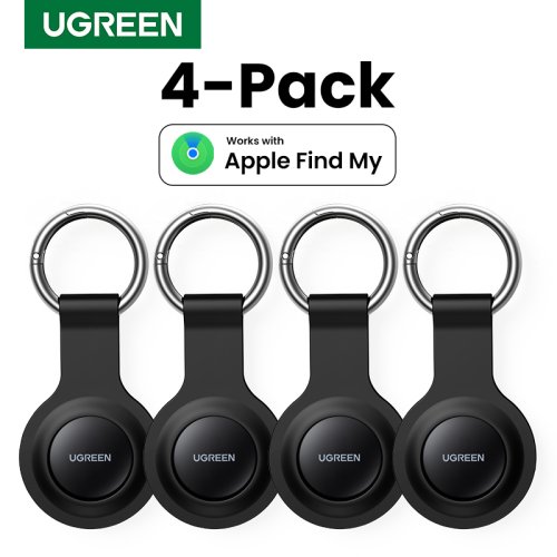 Afbeelding van UGREEN Smart Tracker met Apple Find My – Bluetooth GPS Locatietracker voor Oordopjes, Bagage en Sleutels, MFI-Geëntegreerd voor iOS