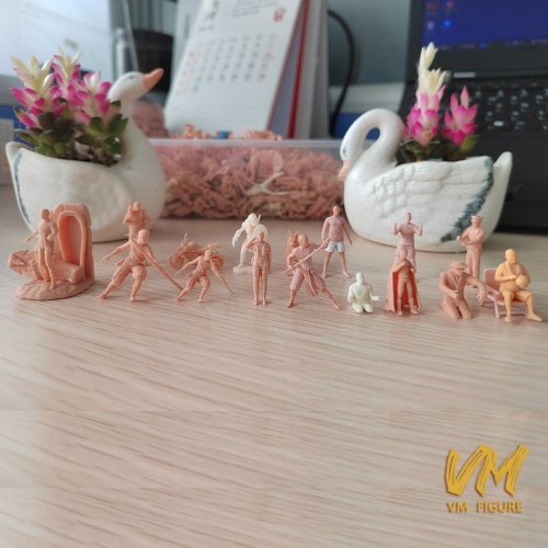 Afbeelding van Miniatuur Modelauto's en Figuurtjes in Schaal 1:43, 1:64, 1:87, 1:24, 1:18 – Collectie Filmpersonages, Geschilderd en Ongeverfd – Speelgoed & Decoratie