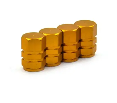 Image de Valves Anti-Vol pour Pneus Voiture - Pack de 4