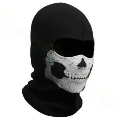 Image de Masque de Moto Crâne - Protection Complète