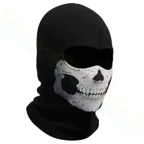Image de Masque de Moto Crâne - Protection Complète