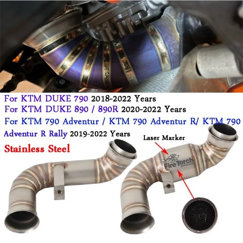 Bild von KTM Duke 790/890 Auspuff – Leistungsstarker Slip-On Schalldämpfer