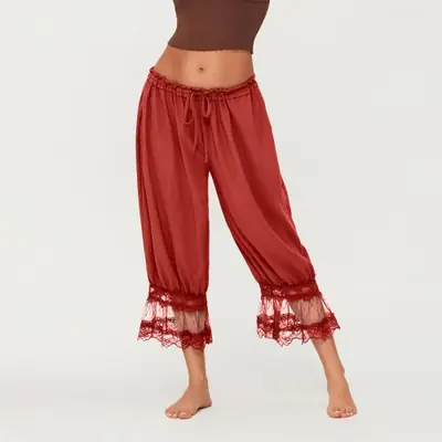 Image de Bloomers Vintage Dentelle Y2K - Jupon Long Citrouille