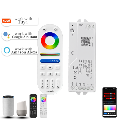 Image de Contrôleur LED WiFi Tuya - Contrôlez vos lumières avec Alexa & Google