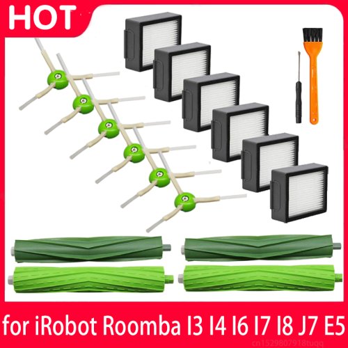 Image de Brosse Latérale pour Roomba i7, i8, e5, e6, i3, J7, i6 - Pièce de Rechange