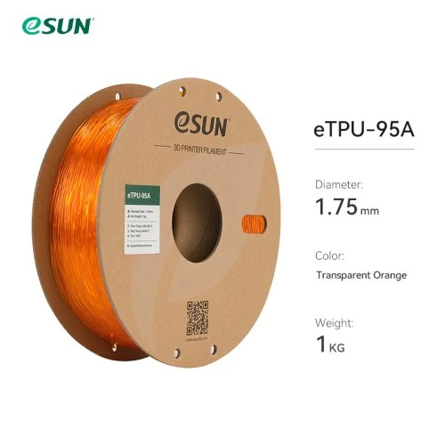 Transparant oranje