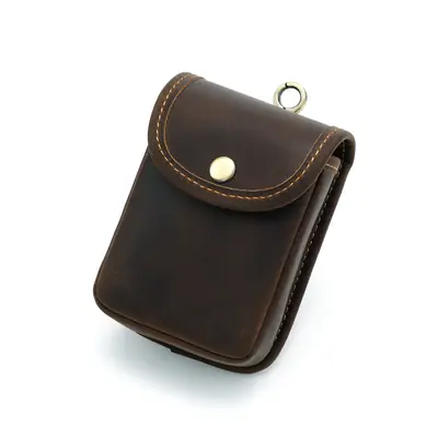 Image de Sac Vintage en Cuir Mini Portefeuille pour Hommes et Femmes