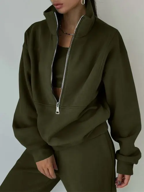 Image de Survêtement Femme Velours 2 Pièces - Confort Hiver