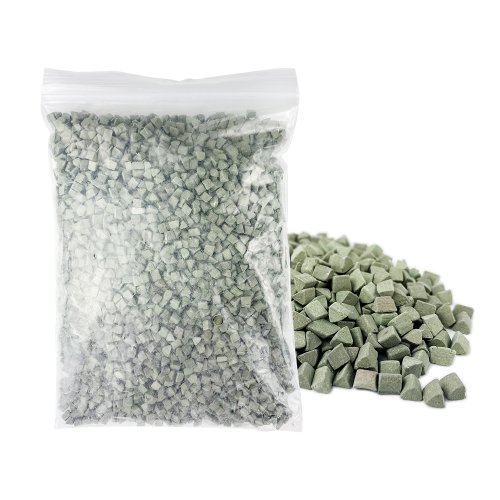 Immagine di Kit Completo per Lucidatura Professionale di Gioielli, Pietre e Ceramiche con Aste Vibranti e Triangolo di Corindone Abrasivo