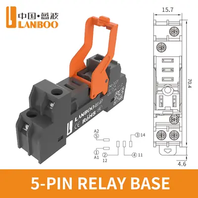Image de Relais Intermédiaire Universel 5/8 Broches - 12V/24V/220V