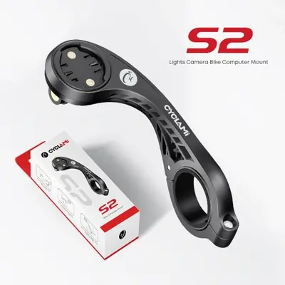 Support Vélo Multifonction pour GPS et Lampe Avant