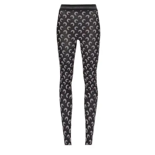 Image de Pantalon Astronomique Imprimé Taille Haute Femme