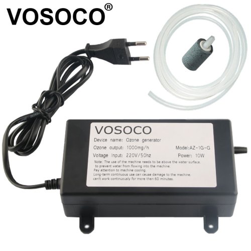 Image of VOSOCO Ozone Generator Ozonizer Water Air Purifier Fruit Vegetable Meat Clean Fish Tank Kitchen Toilet Deodorization 1000mg