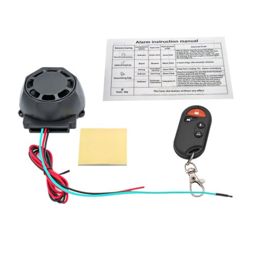 Image of Universal 12V Motorcycle Vibration Alarm System – Easy Install, Reliable Security for All Bikes