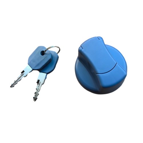 Immagine di Tappo Serbatoio Carburante AdBlue per Camion Mercedes-Benz, MAN, DAF, Actros, Atego, Axor - Diametro 38mm - Codice 1742568, 0004702705, 81154026027