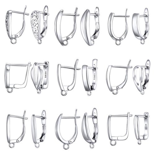 Image de Boucles d'oreilles en Argent S925 - Faites Main & Élégantes
