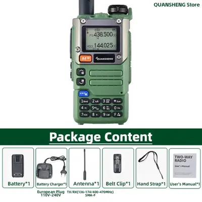 Image de Talkie-Walkie Quansheng UV-K5 Longue Portée - Radio Bidirectionnelle AM/FM