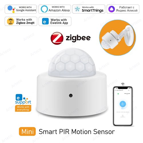 Détecteur de Mouvement Zigbee 3.0 Intelligent