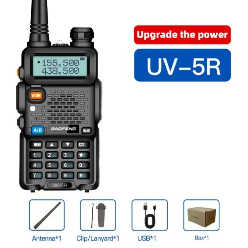 Image de Baofeng UV-5R - Walkie-Talkie Portable Haute Performance
