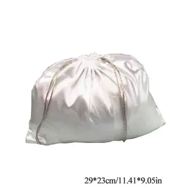 Image de Sac de rangement en satin pour perruques et chaussures