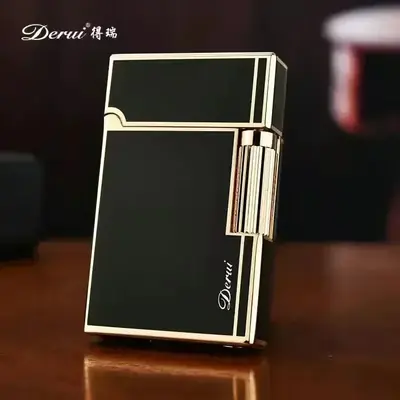 Image de Briquet Métal Premium Flamme Nue - Allumage Côté Slip