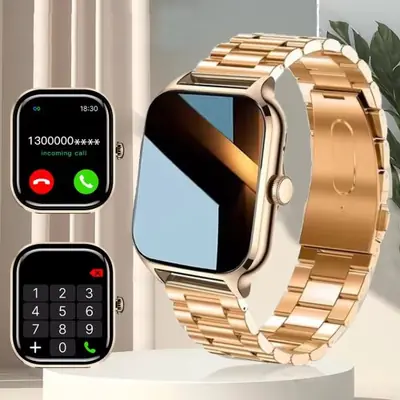 Image de Montre Connectée 2025 - Écran Tactile, Fréquence Cardiaque & Appels