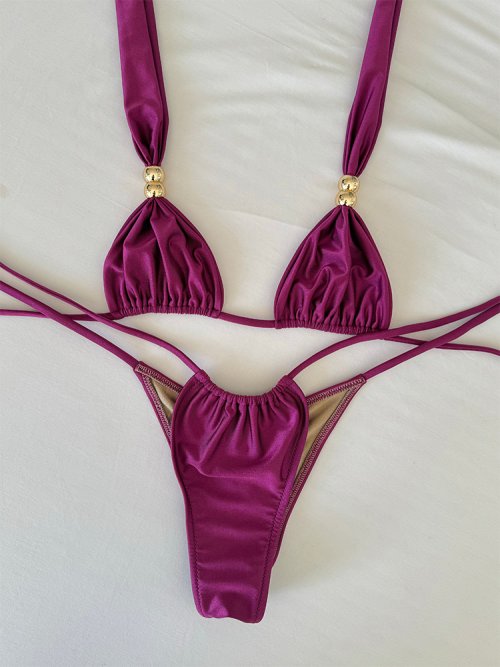 Bild von Sexy Mikro-Bikini Set – Tief ausgeschnitten & Figur betonend