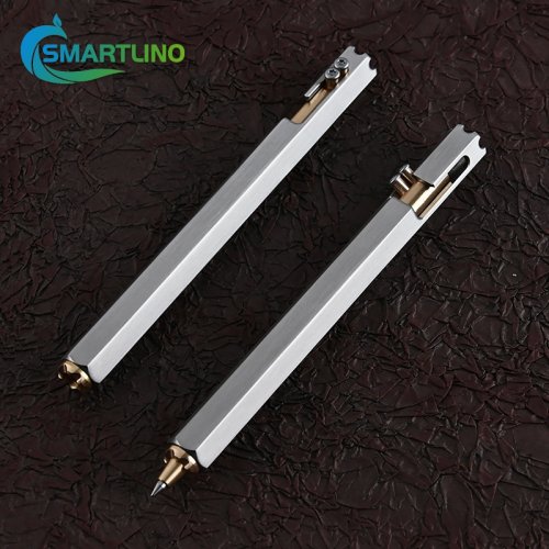 Image of Multi-Function Tactical Metal Pen with Ballpoint, Glass Breaker & Self-Defense Tool – Durable EDC for Everyday Carry