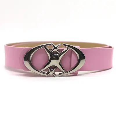 Image de Ceinture Punk Vintage Croix Métal - Style Gothique Y2K