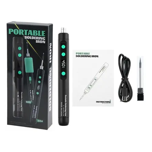 Image de Fer à Souder USB 15W - Réglage de Température