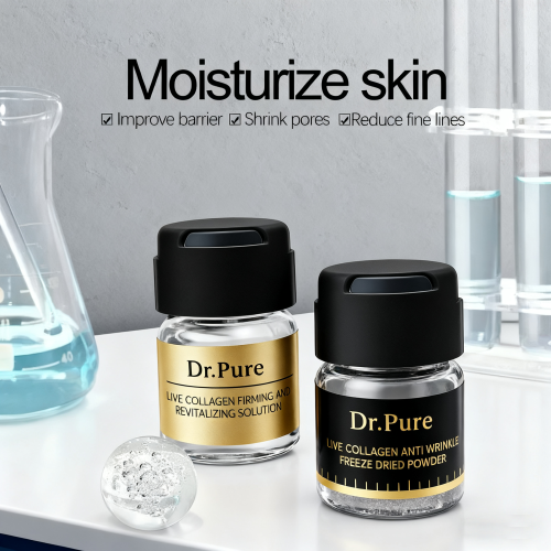 Immagine di Essenza Antirughe Naturale con Estratti di Tè Verde e Aloe Vera per Pelli con Pori Dilatati - Assorbimento Rapido, Effetto Lifting Istantaneo