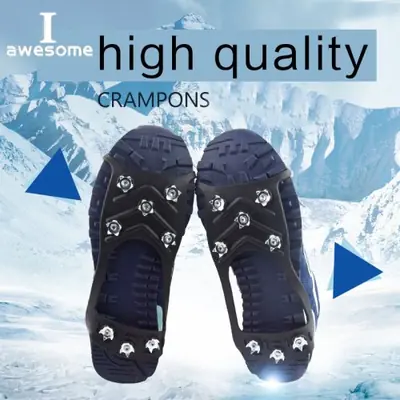 Image de Crampons à Neige Anti-Dérapants - 8 Goujons