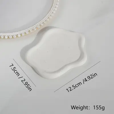Image de Plateau à Bijoux Céramique Design Nuage