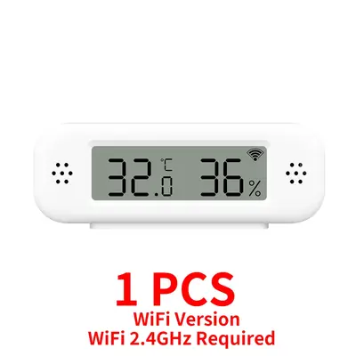 Image de Thermomètre Hygromètre WiFi Mini - Contrôle à Distance