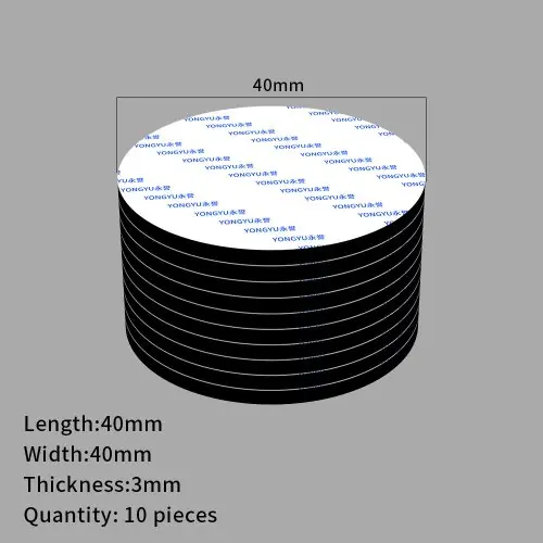 Rond 40mm 10pcs