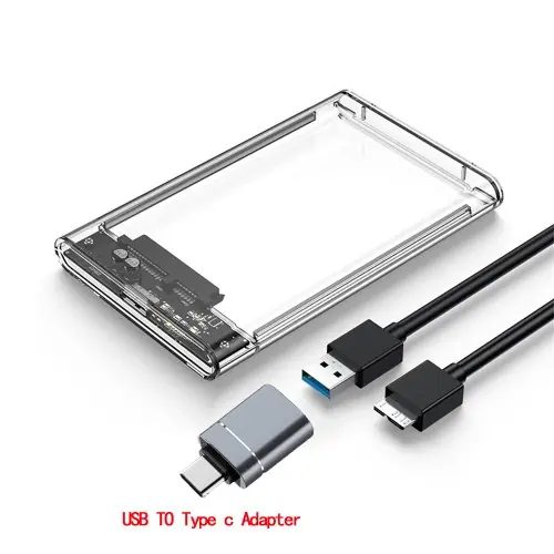 Image de Boîtier USB 3.0 pour SSD/HDD 2.5'' - Transfert Ultra Rapide