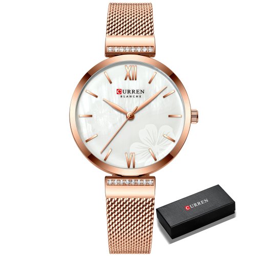 Image de Montre Femme Luxe Or - Élégante & Raffinée