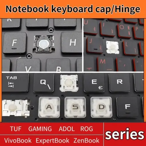 Image de Capuchons de Clavier Remplaçables pour ASUS TUF, ZenBook, ROG