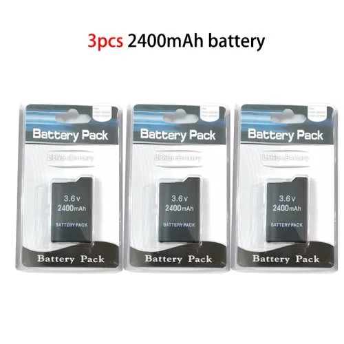 3PCS 2400mAh