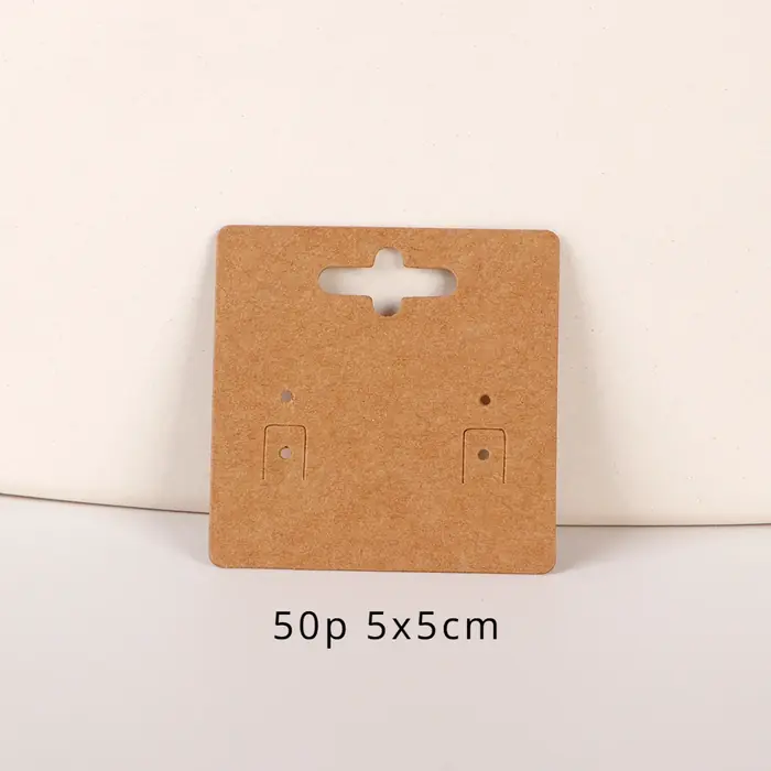 5x5cm brązowy karta