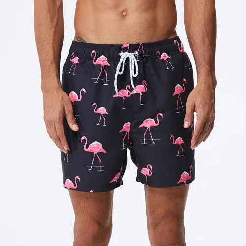 Roze flamingo