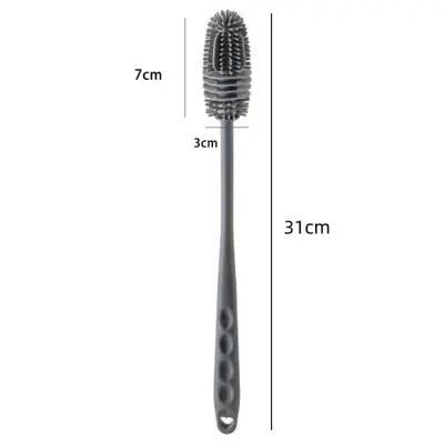 Image de Bouteille d'eau 1L sport réutilisable avec marquage temps